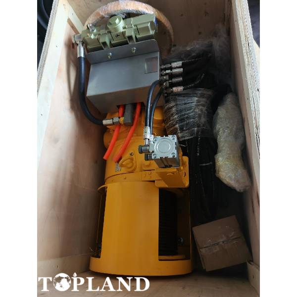 WE ARE GLAD TO SHARE THAT TOPLAND DELIVERED PNEUMATIC WINCH COMPLETE WITH REMOTE CONTROL TO OUR CLIENT